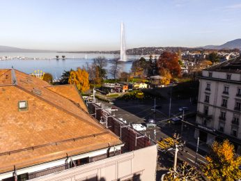 Vue aérienne d’un chantier Rossique