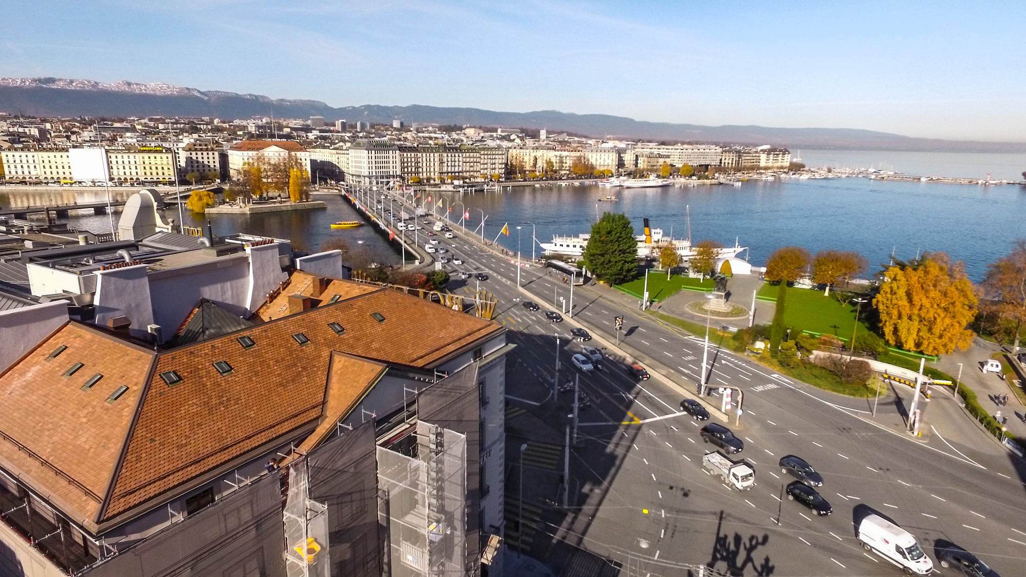 Réalisation de toiture au centre de Genève